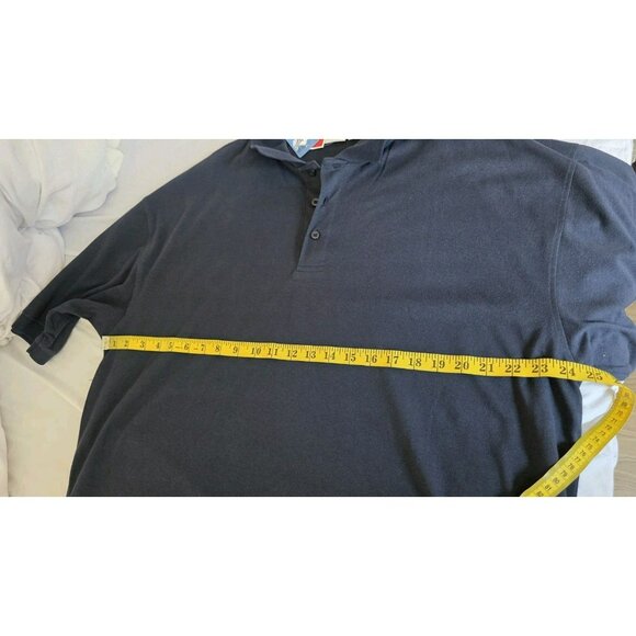Clique Polo Top Blue Short Sleeve Knit Shirt Size XXXL Golf Preppy Bowling NWT - Picture 6 of 10
